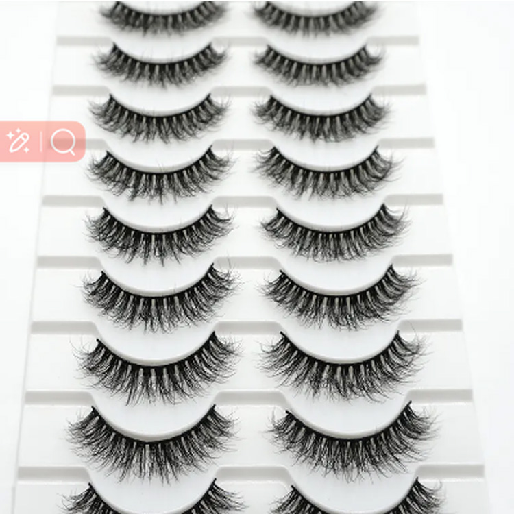 10 ຄູ່ເຕັມຮູບແບບ lash lash lash lash lash faux fauf mink natices lashes
