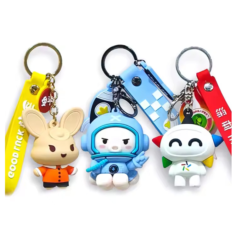 ຂອງຂວັນທຸລະກິດ PVC Keychain ທີ່ກໍາຫນົດເອງ Custom Logo Logo ທີ່ສໍາຄັນ