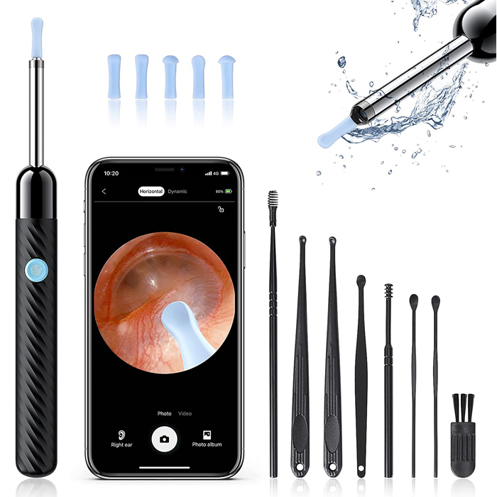 Electro WIFI Endoscope Pick Tool ເຄື່ອງກໍາຈັດຂີ້ຫູ