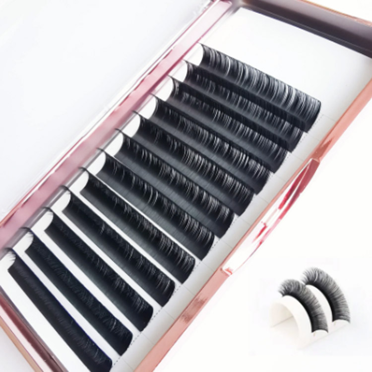 Faux Cils Fluffy Fluffy ທໍາມະຊາດທີ່ມີຄຸນນະພາບສູງຂອງເກົາຫຼີ Mink