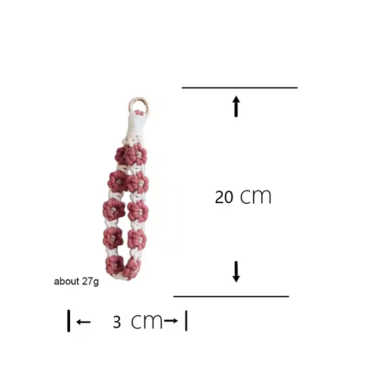 ດອກໂທລະສັບ Pendant Pendant Bag Charm ຂອງຂວັນສ້າງຂຶ້ນ