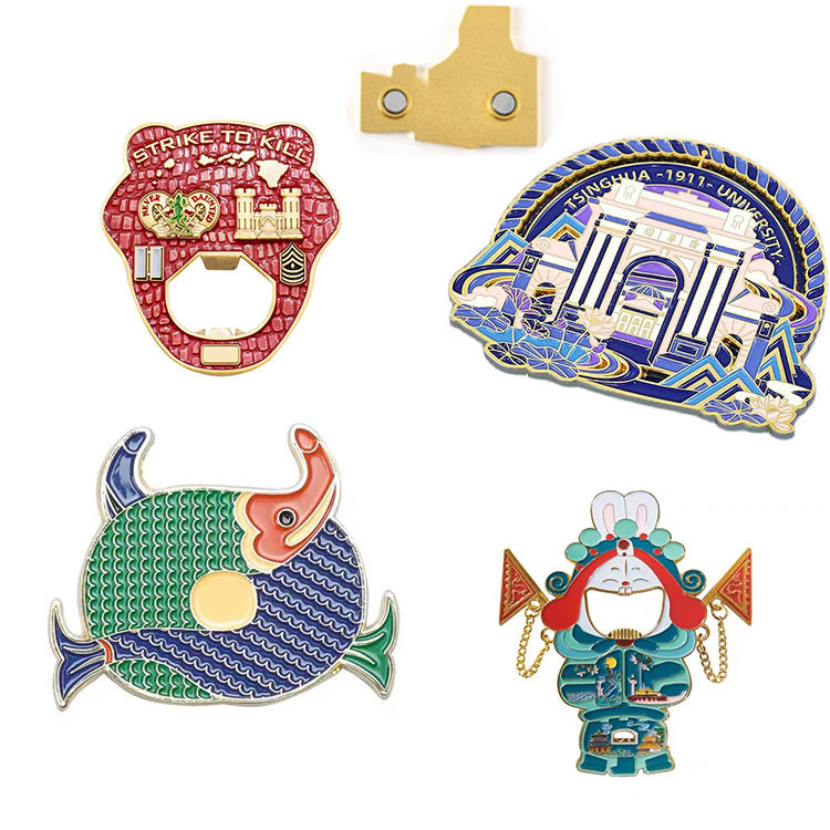 Glitter Metal MetMap Magnets Magnets ເຄື່ອງປະດິດສົ່ງຕູ້ເຢັນແມ່ເຫຼັກ Magnets