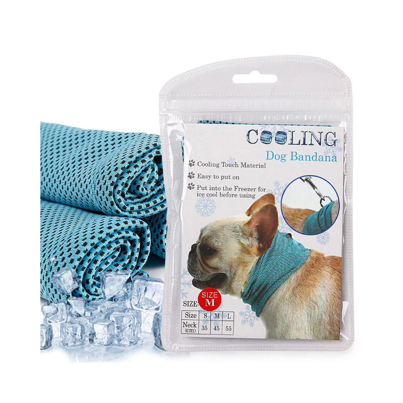 Instant Cooling Pet Bandana ສຳ ລັບ ໝາ ແລະແມວ