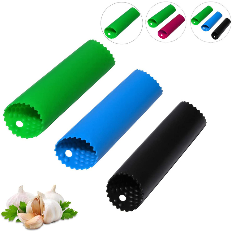 Kitchen Roller Peeling Tube Silicone Garlic Peeler