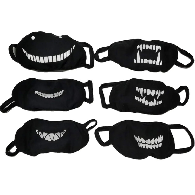 ແຂ້ວ vampire luminous Funny Funny Halloween Fangs ປົກຄຸມປາກ