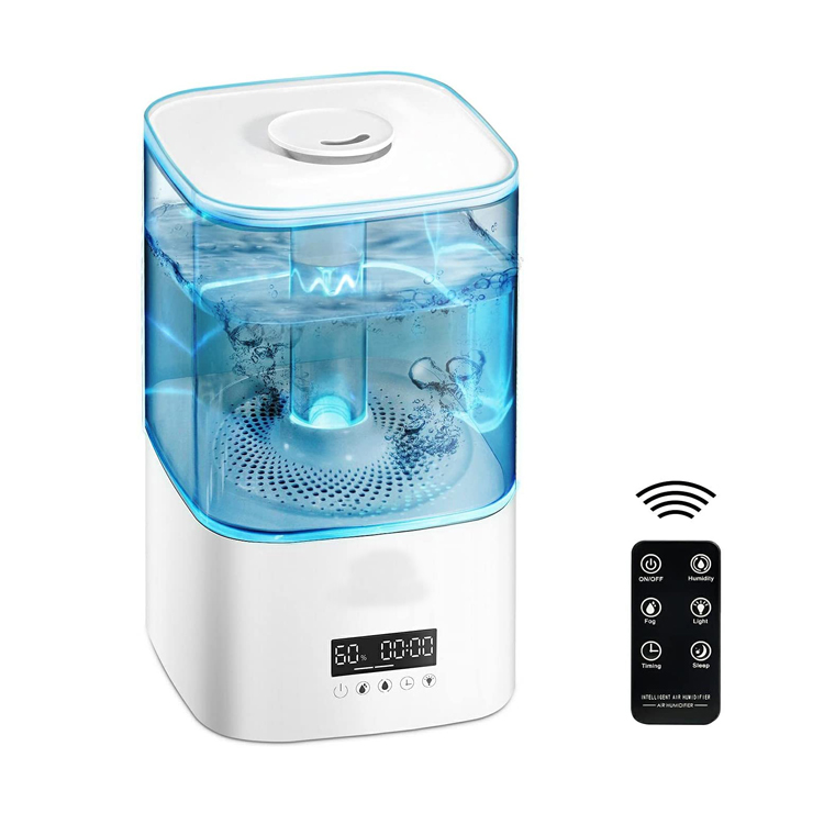 ແສງກາງຄືນເທິງເຕີມເຕັມ Ultrasonic Cool Mist humidifier