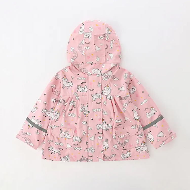 PONCHO ແບບ Nickened Windbreaker ຍິງຜູ້ຊາຍເດັກນ້ອຍເສື້ອກັນຝົນ