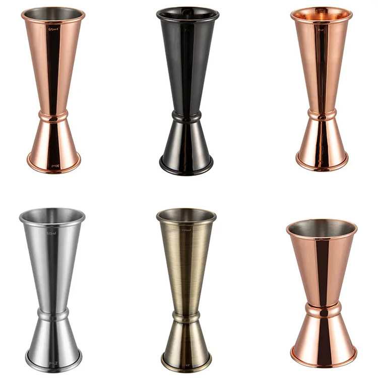 ທອງແດງທີ່ນິຍົມທອງແດງ 2CL 2CL / 4CL Stainless Selge Jigger