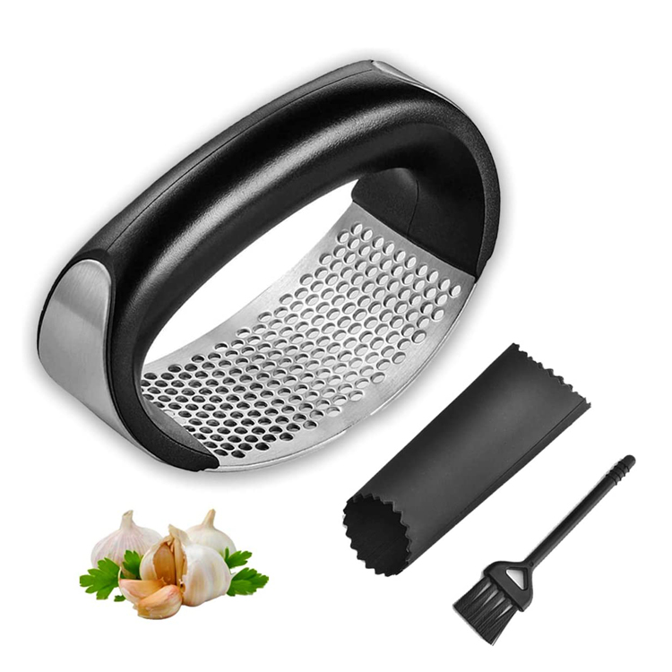 Premium Stainless Steel Garlic Mincer Crusher