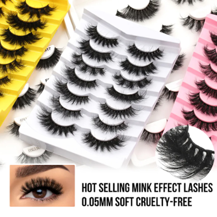 ສາຍຕາສ່ວນຕົວ Fabel Faux Cils Fluffy Faux eyelashes
