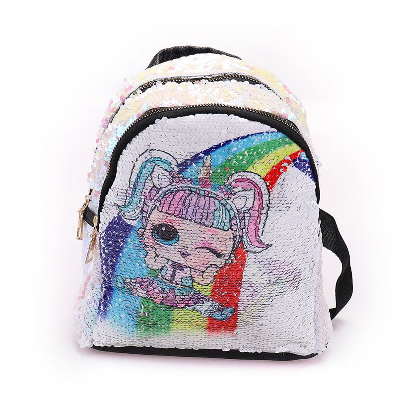 ເດັກຍິງ Sequin Backpack