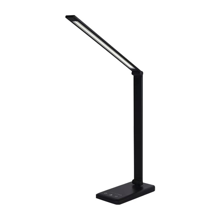 Wireless Charger Desk Lamp Dimmable ໂຄມໄຟຕາຕະລາງທີ່ເປັນມິດກັບຕາ